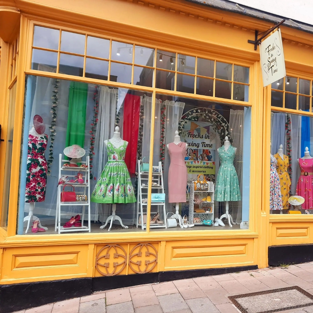 Frocks in Swing Time 2 x tickets to Exeter Chiefs Cup Game