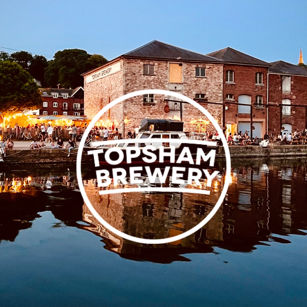 Growler of Topsham Brewery Beer